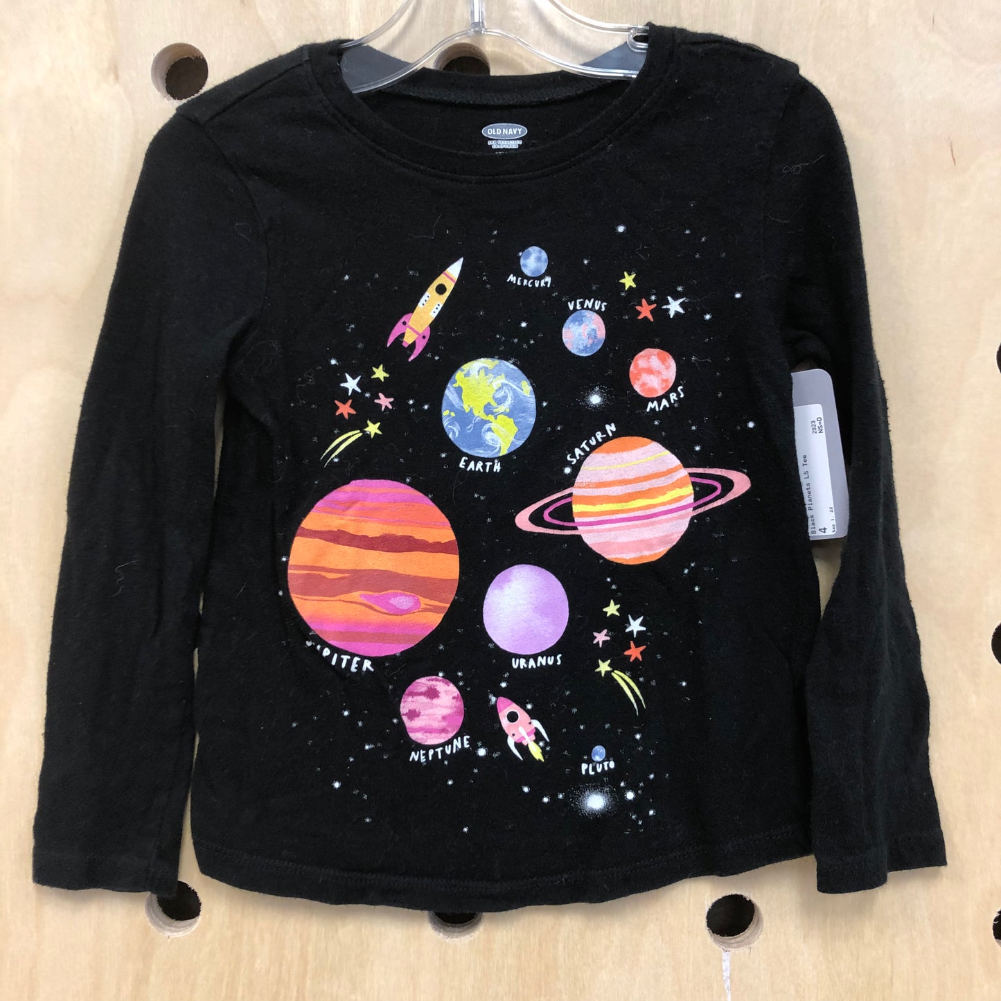 Black Planets LS Tee