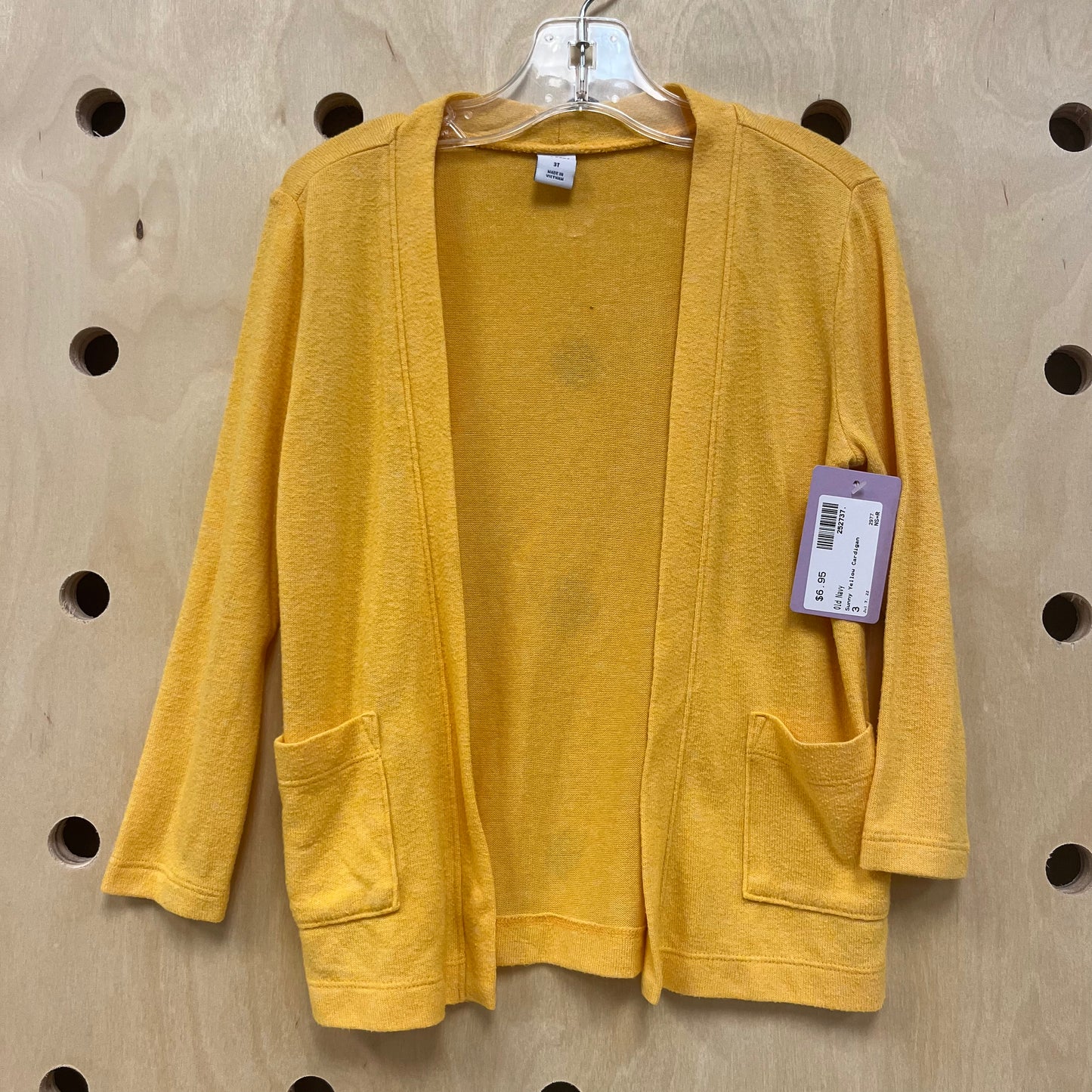 Sunny Yellow Cardigan