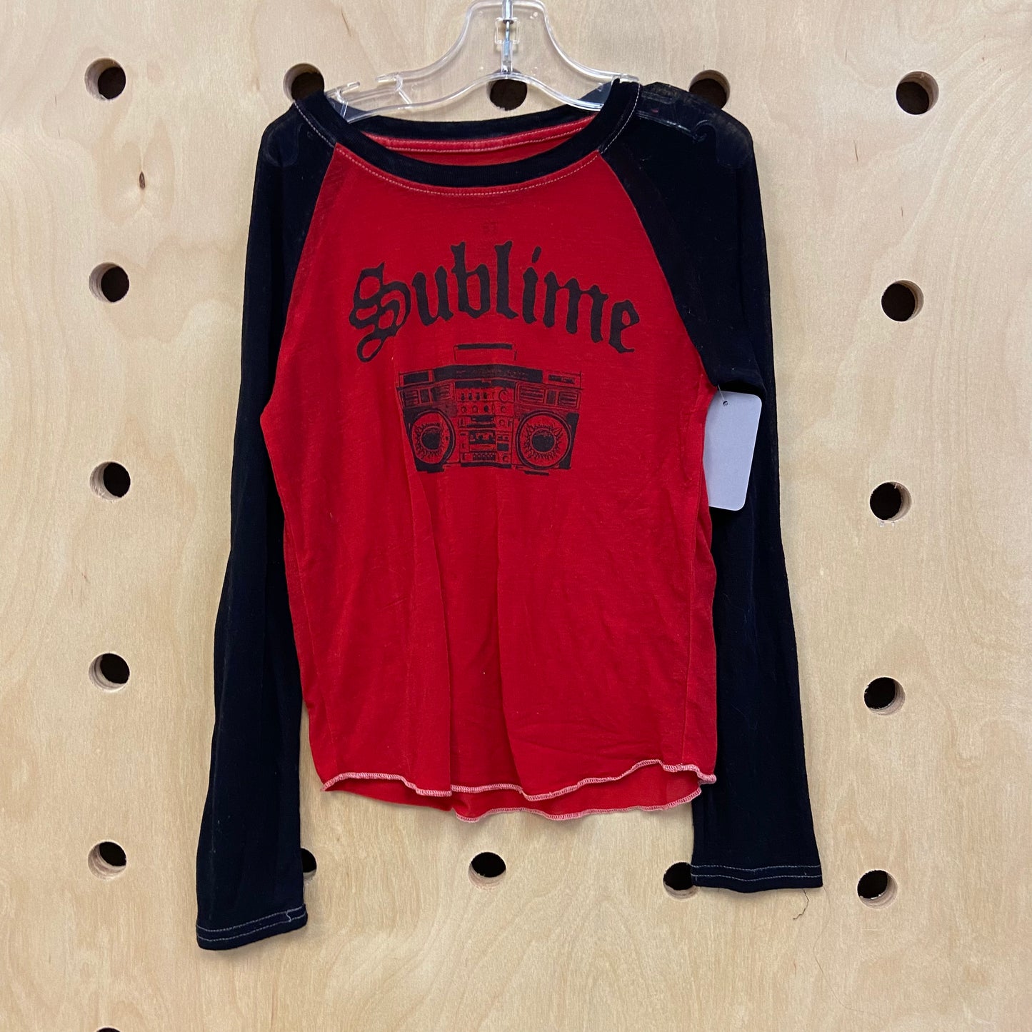 Black + Red Sublime Burnout Te