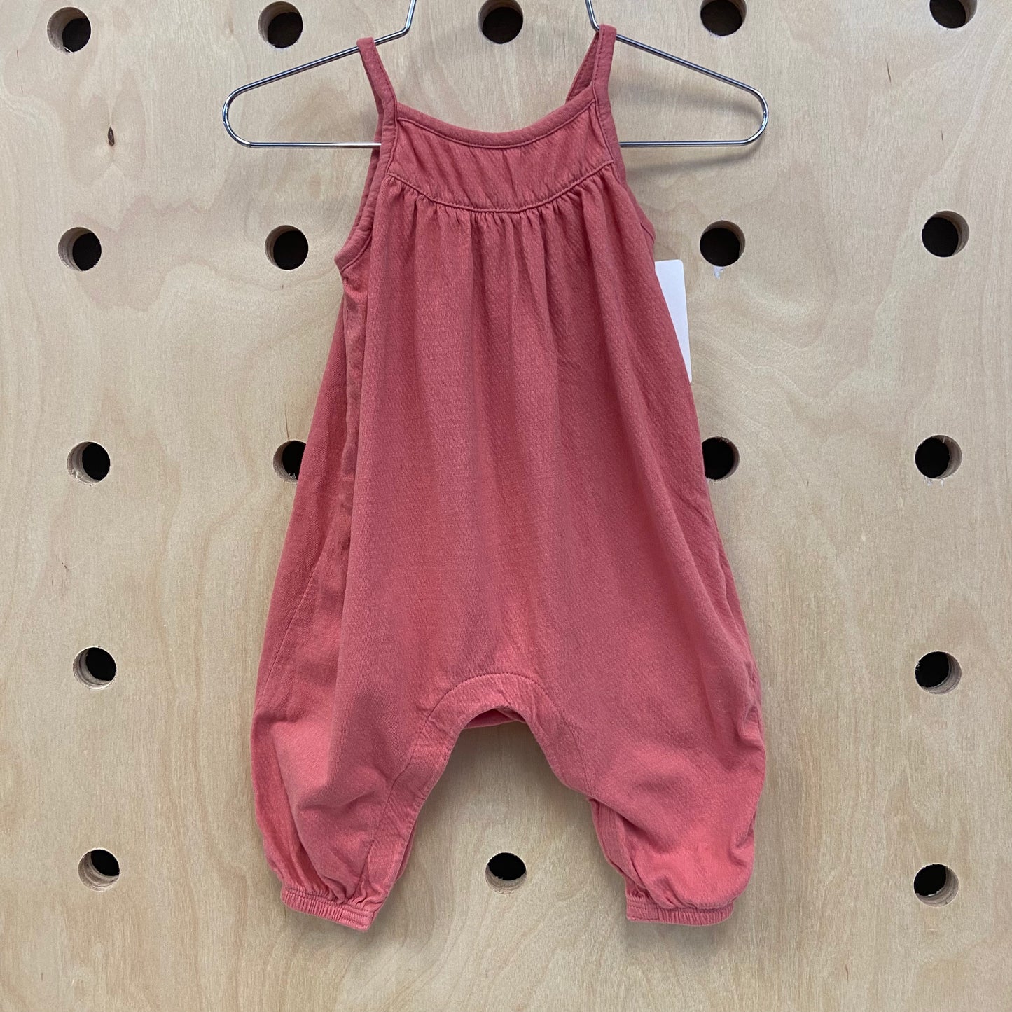 Coral Harem Romper
