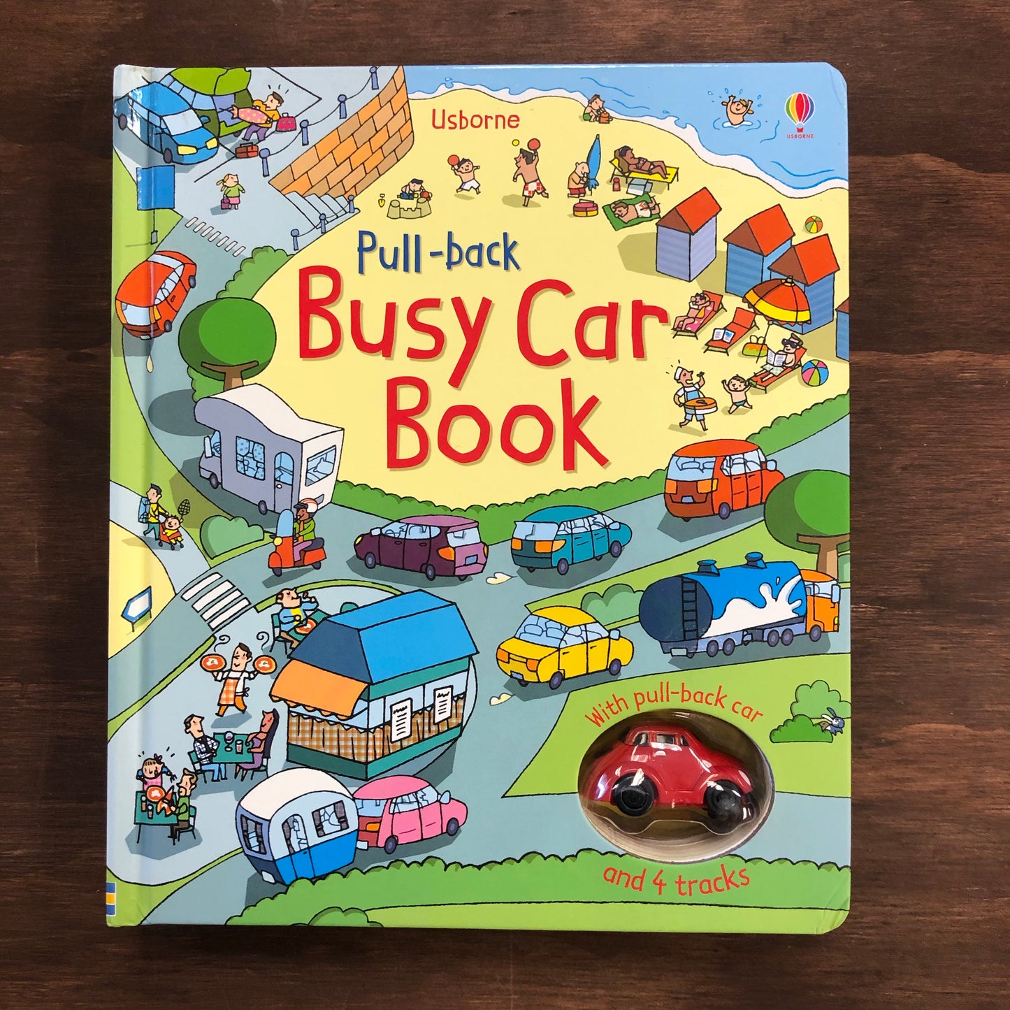 Busy Car Pill Back Book NEW!