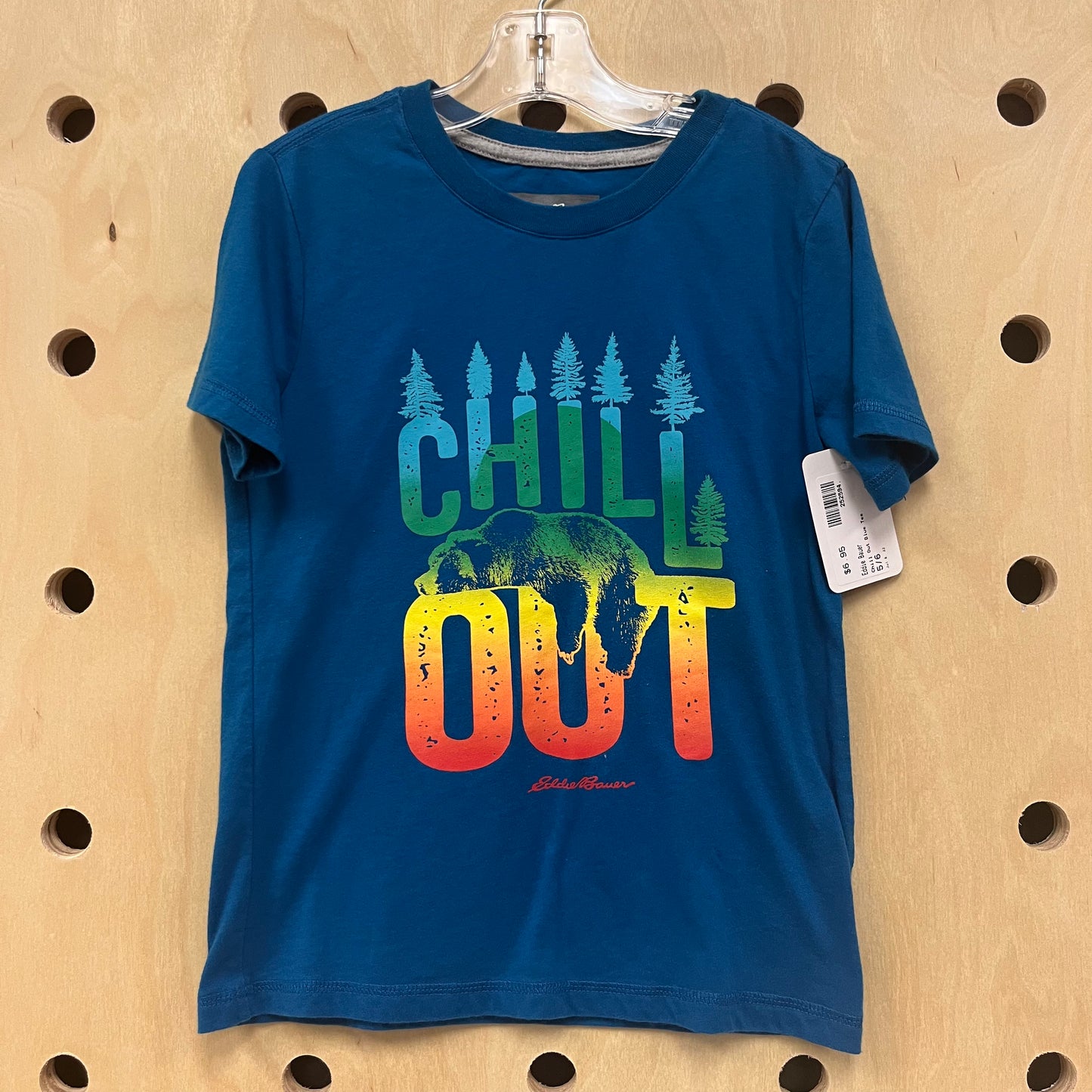 Chill Out Blue Tee