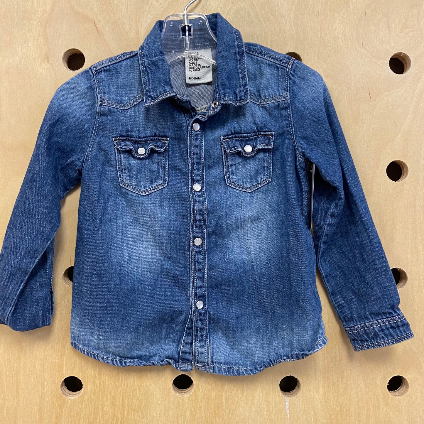 Denim Snap Shirt