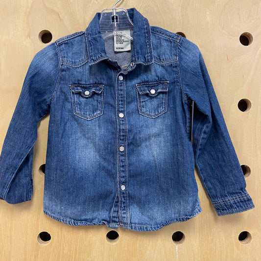 Denim Snap Shirt