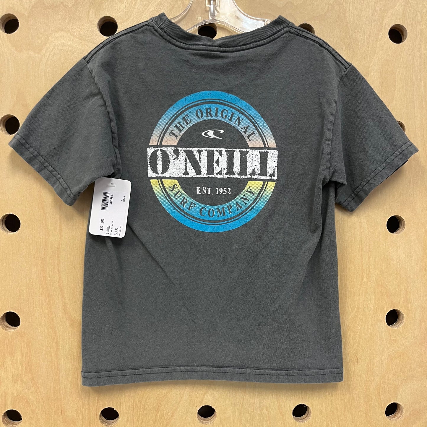 Grey Logo Tee