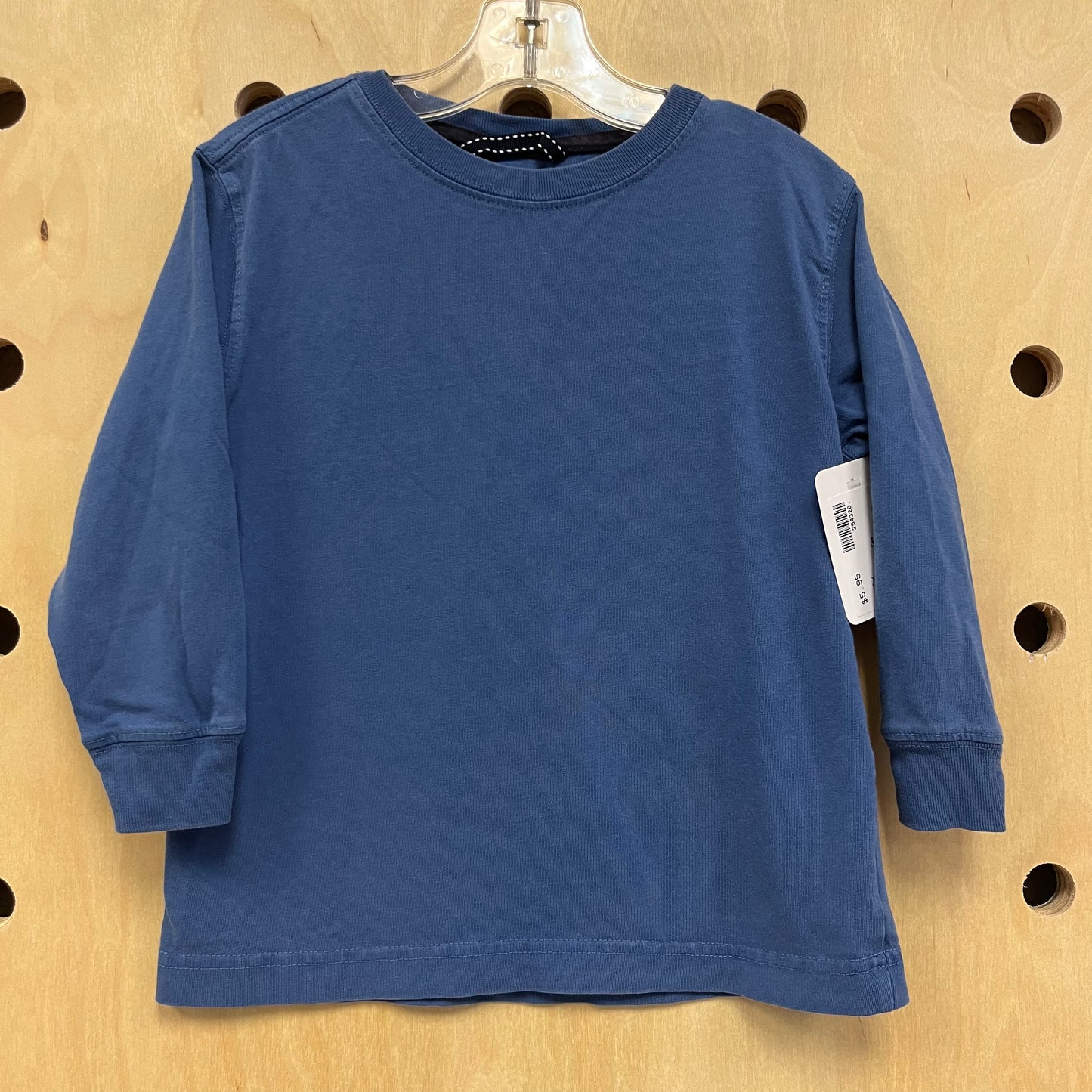 Basics Blue LS Tee