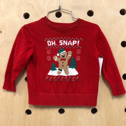 Oh Snap Holiday Sweater