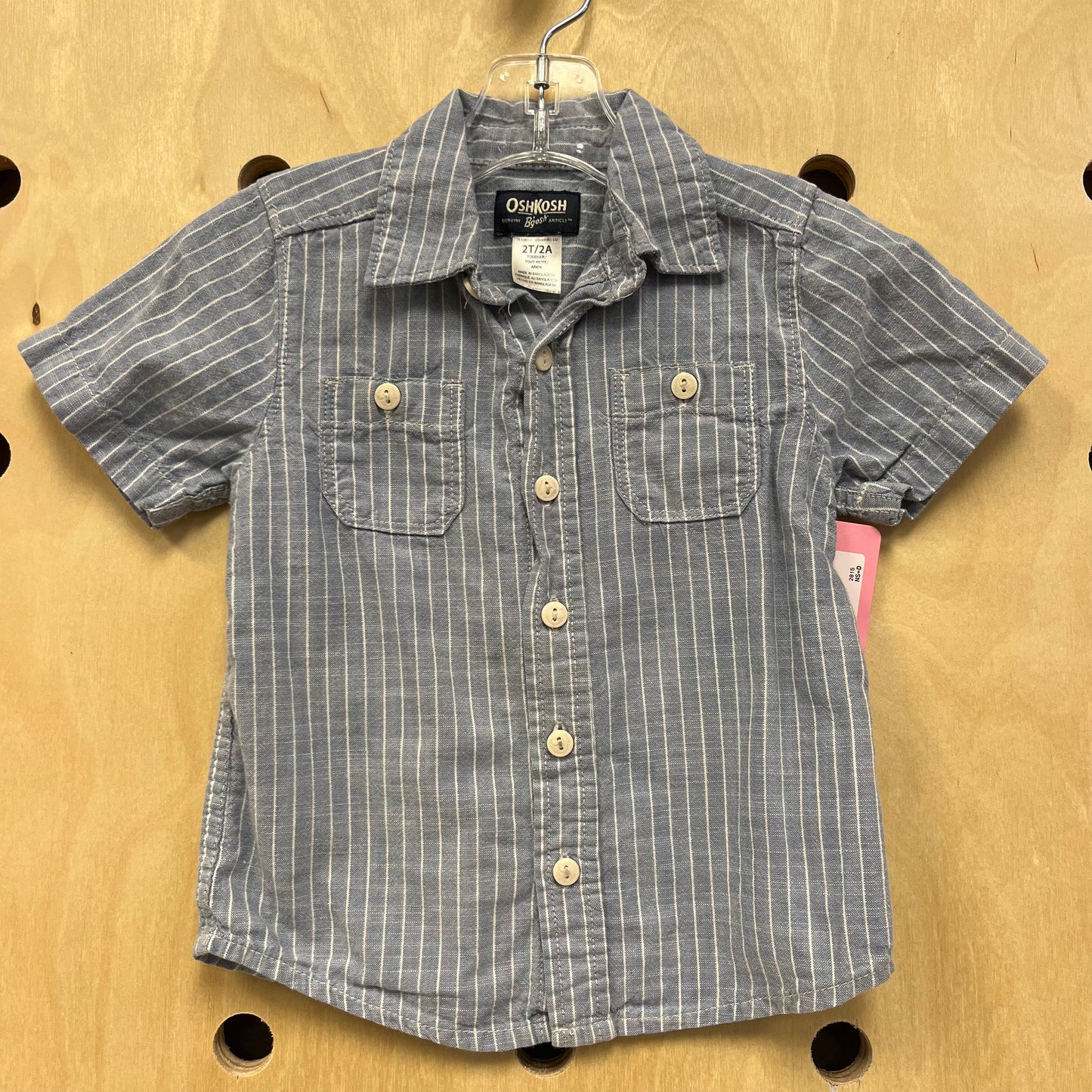 Blue Striped Pocket Shirt