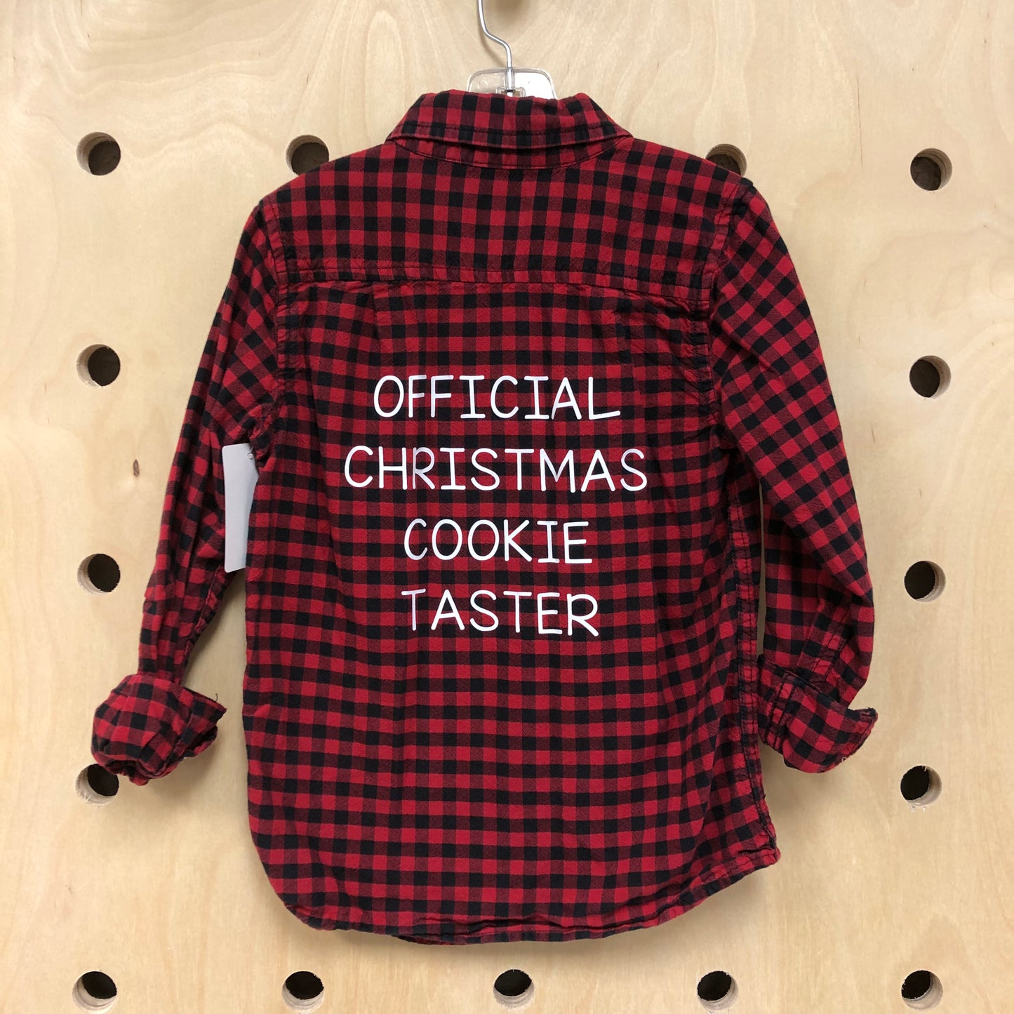 Red/Blk Cookie Taster Flannel