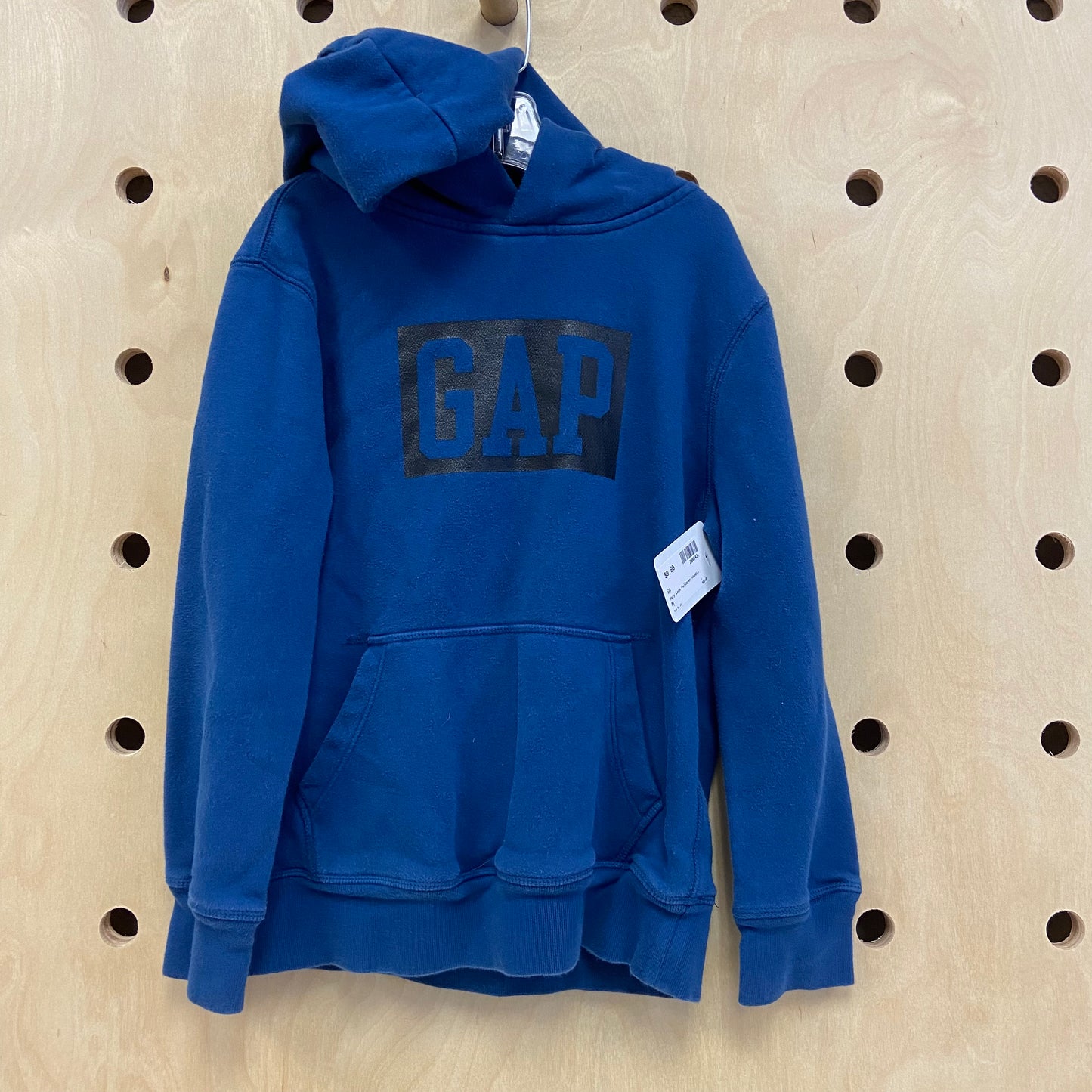 Navy Logo Pullover Hoodie