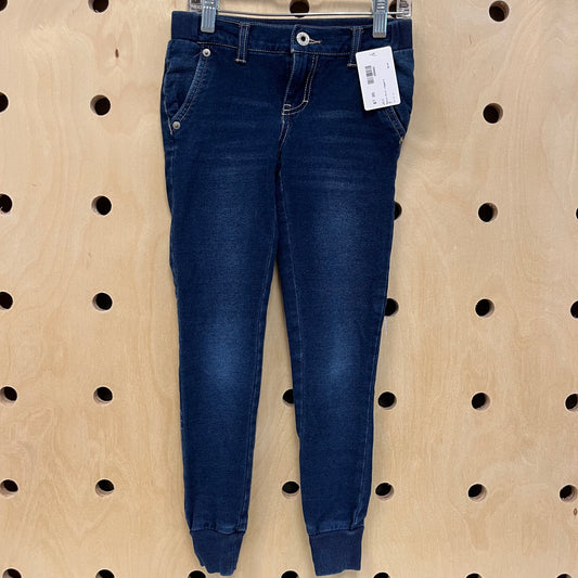 Denim Knit Joggers