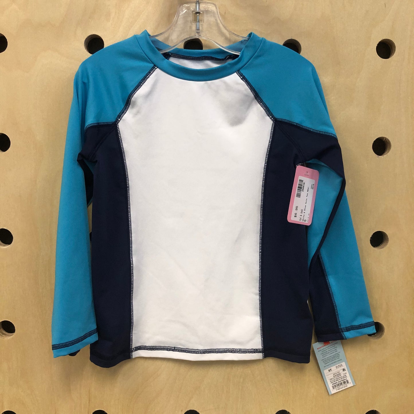 White & Blue Swim Tee NEW!