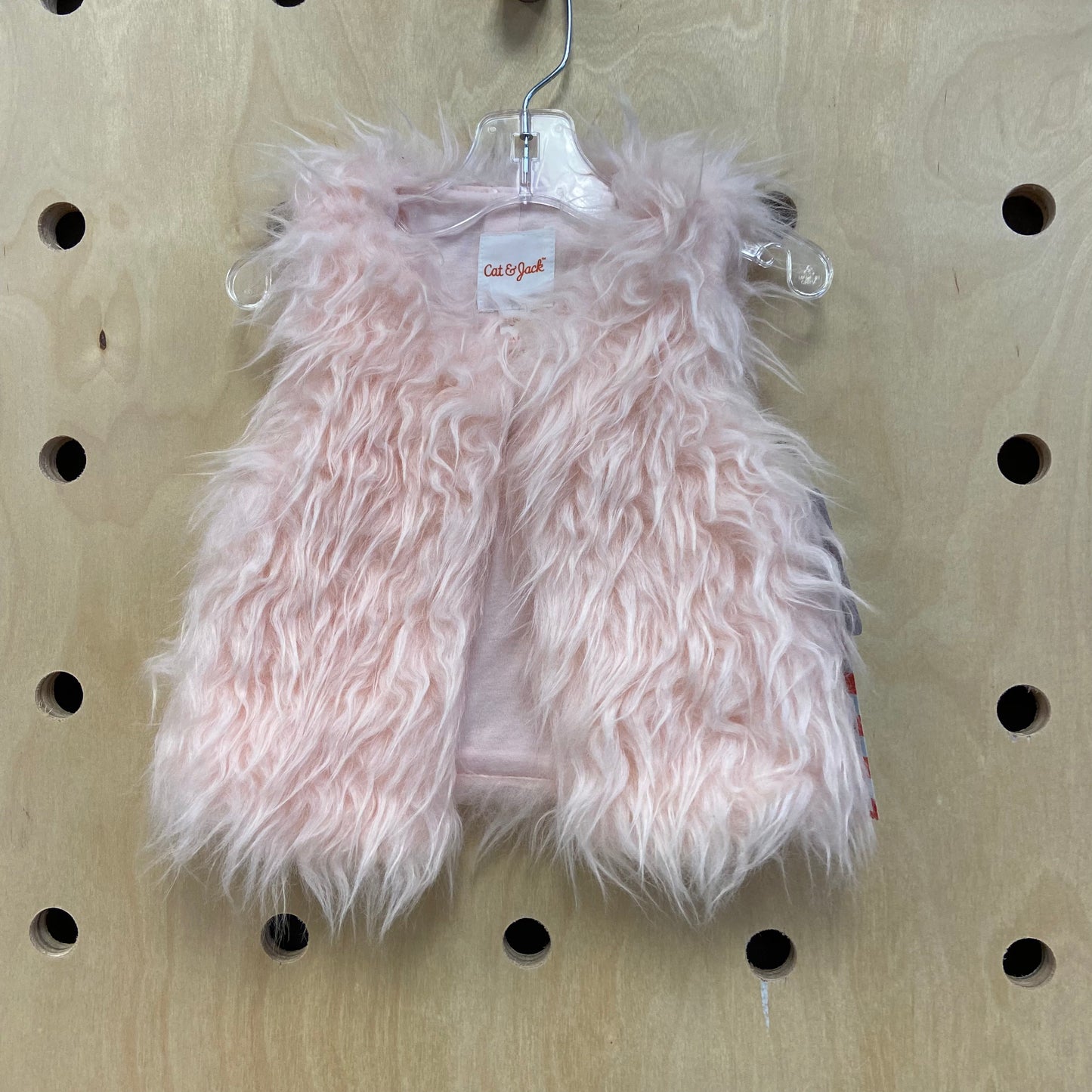 Pink Fuzzy Vest NEW!!