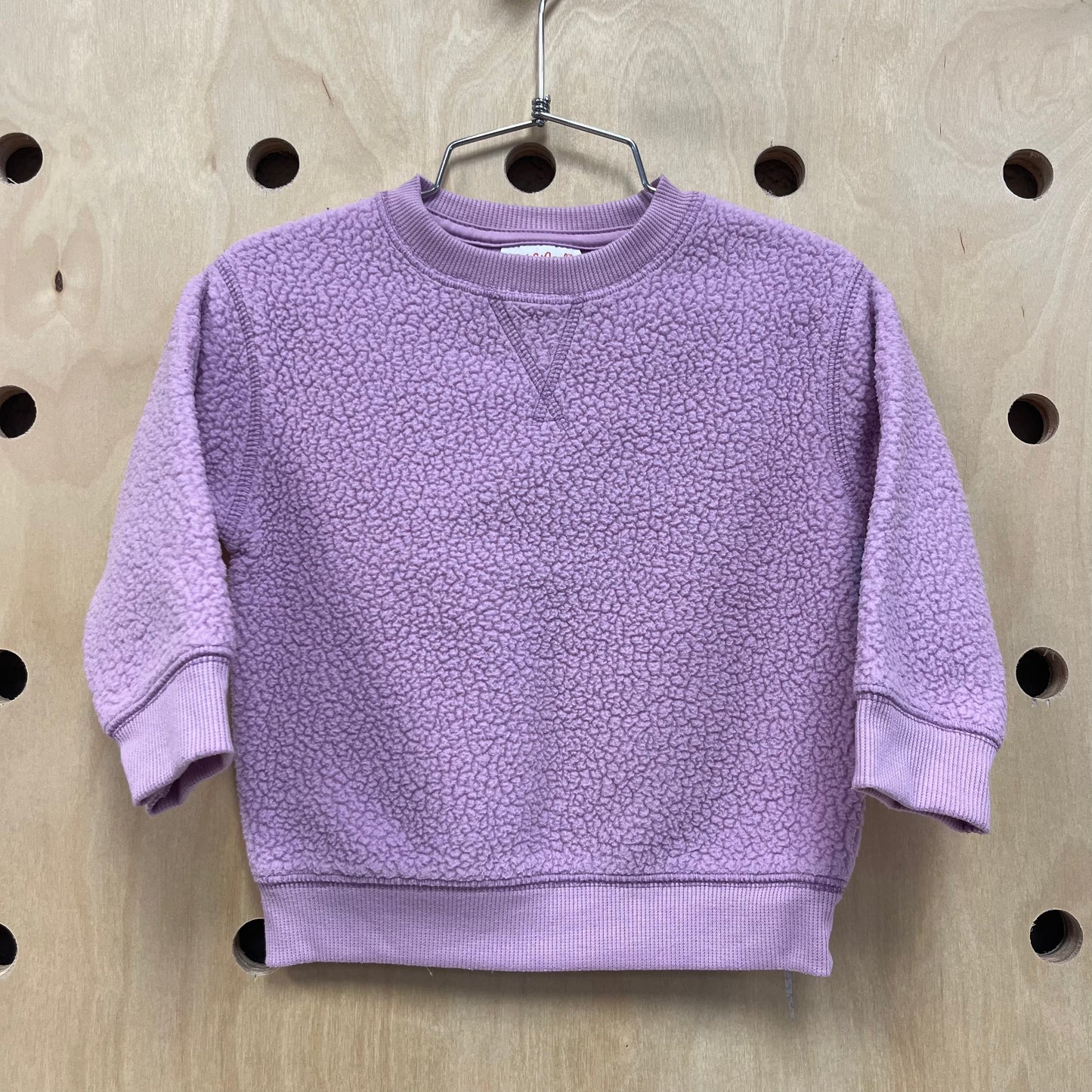Lavender Sherpa Sweatshirt