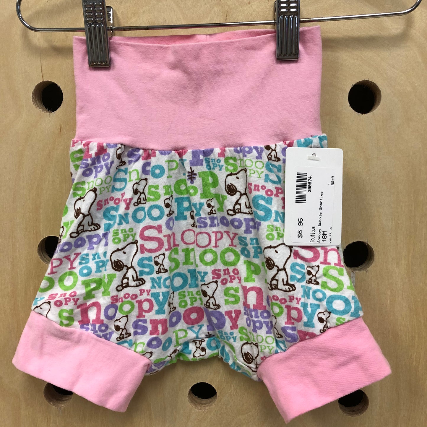 Snoopy Bubble Shorties