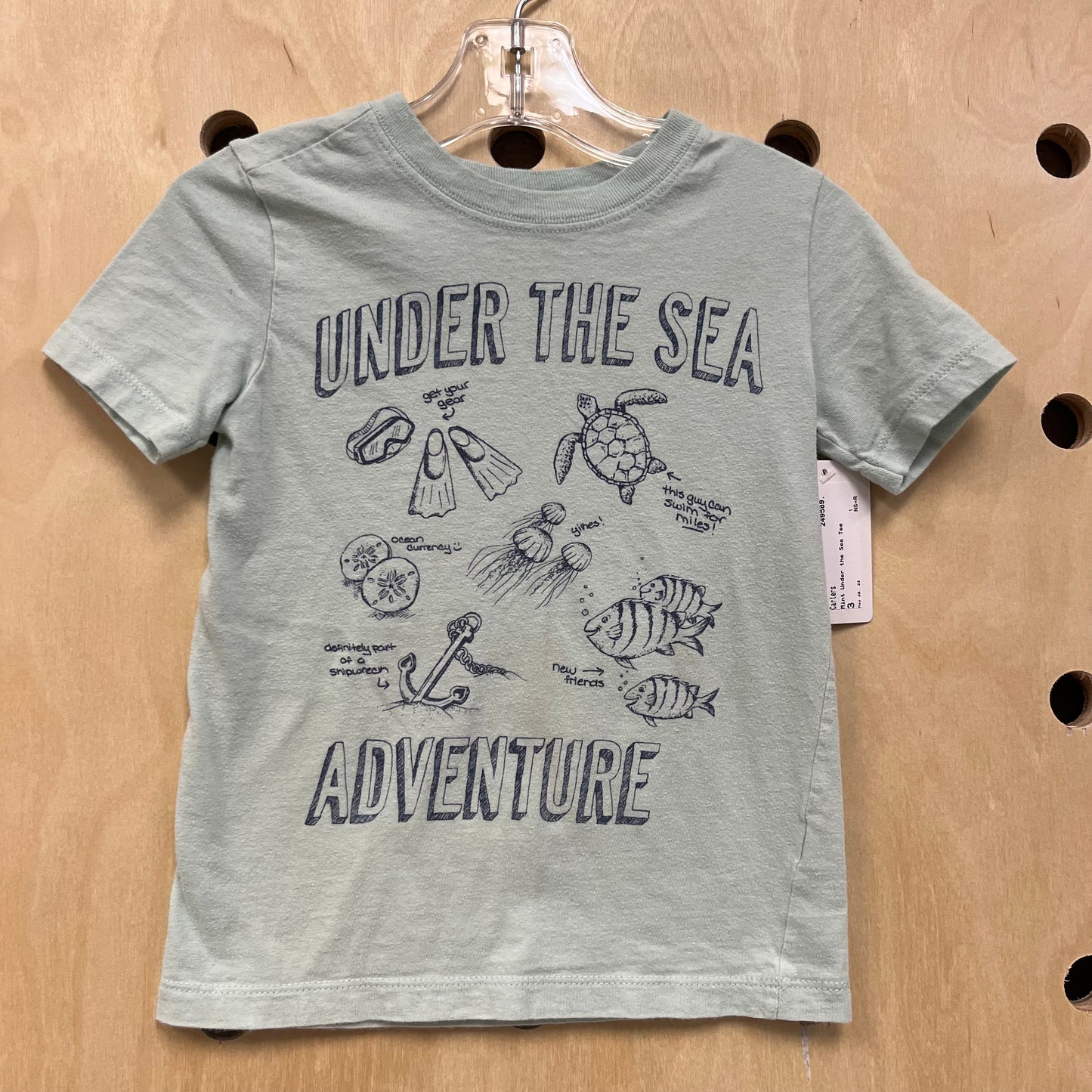 Mint Under the Sea Tee