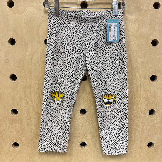 Black + White Tiger Leggings
