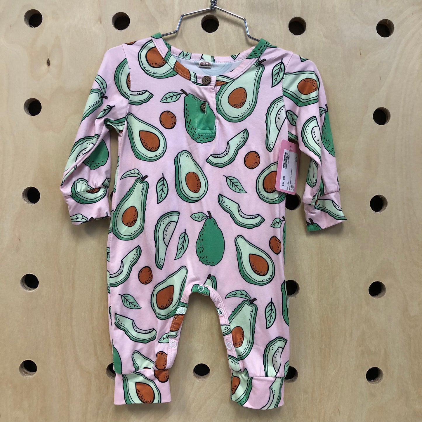 Pink Avocado Romper
