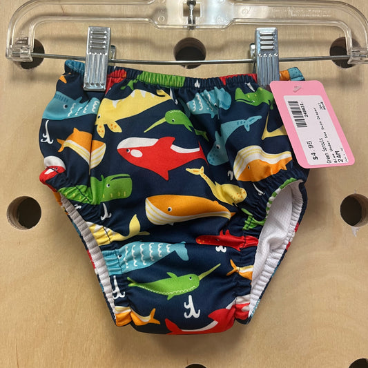 Blue Under Sea Swim Diaper