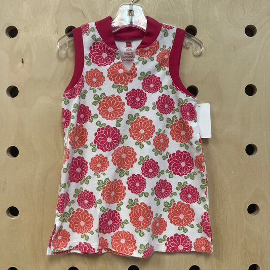 Coral Floral Tank