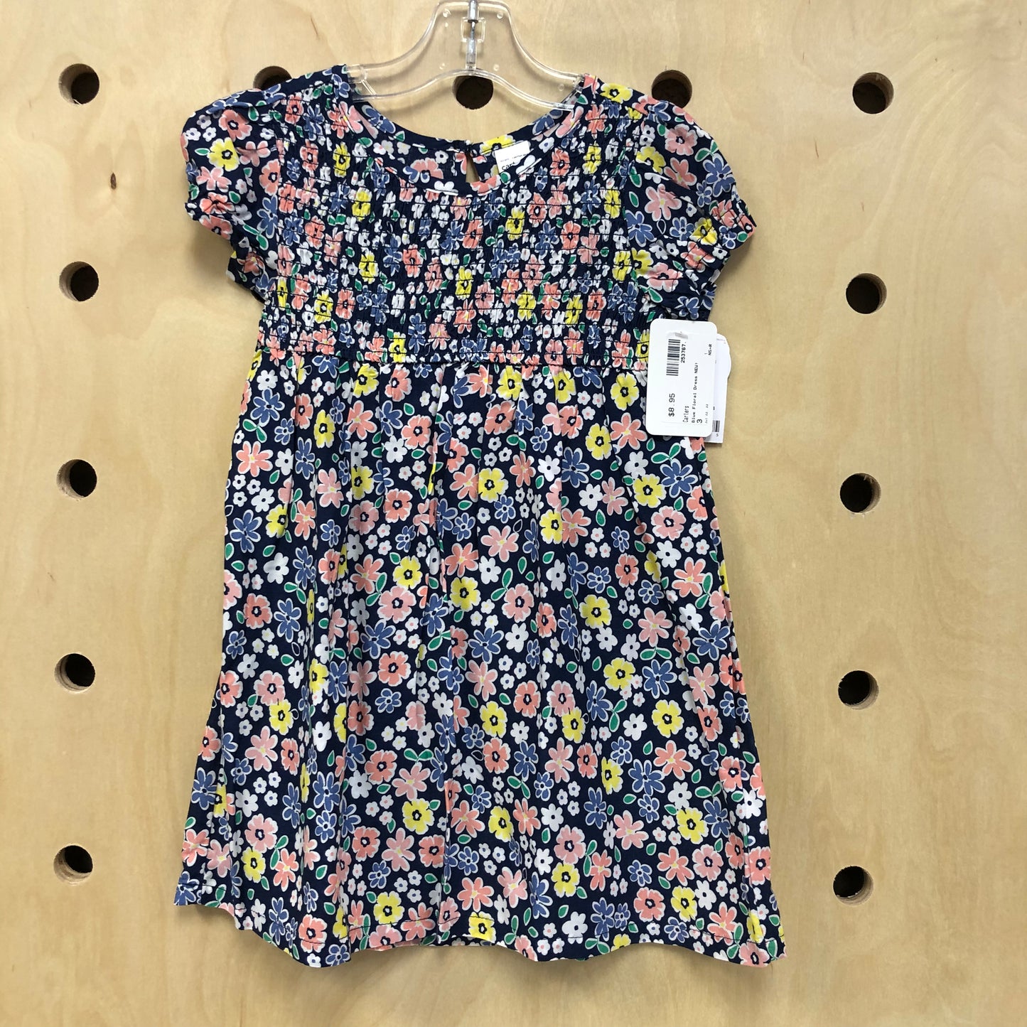 Blue Floral Dress NEW!