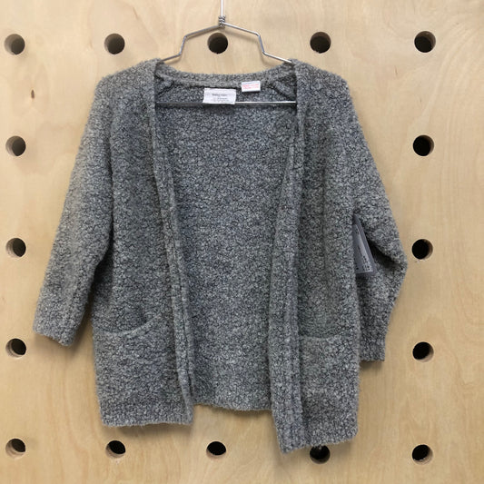 Grey Knit Cardigan