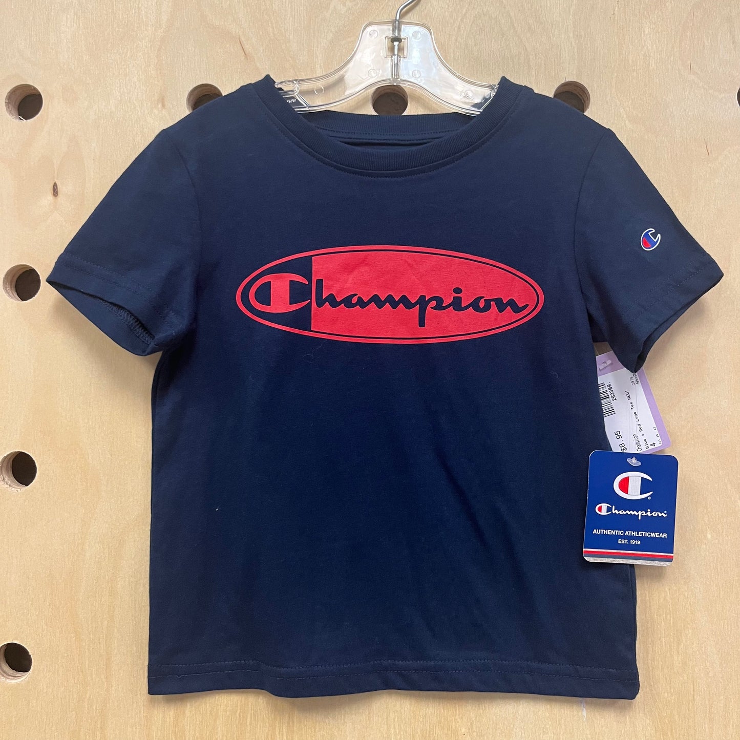 Blue + Red Logo Tee NEW!