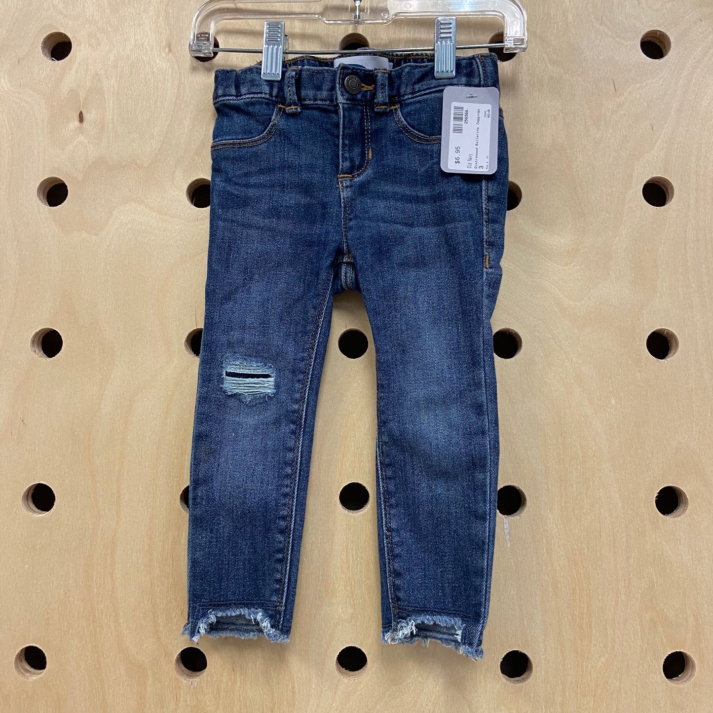 Distressed Ballerina Jeggings