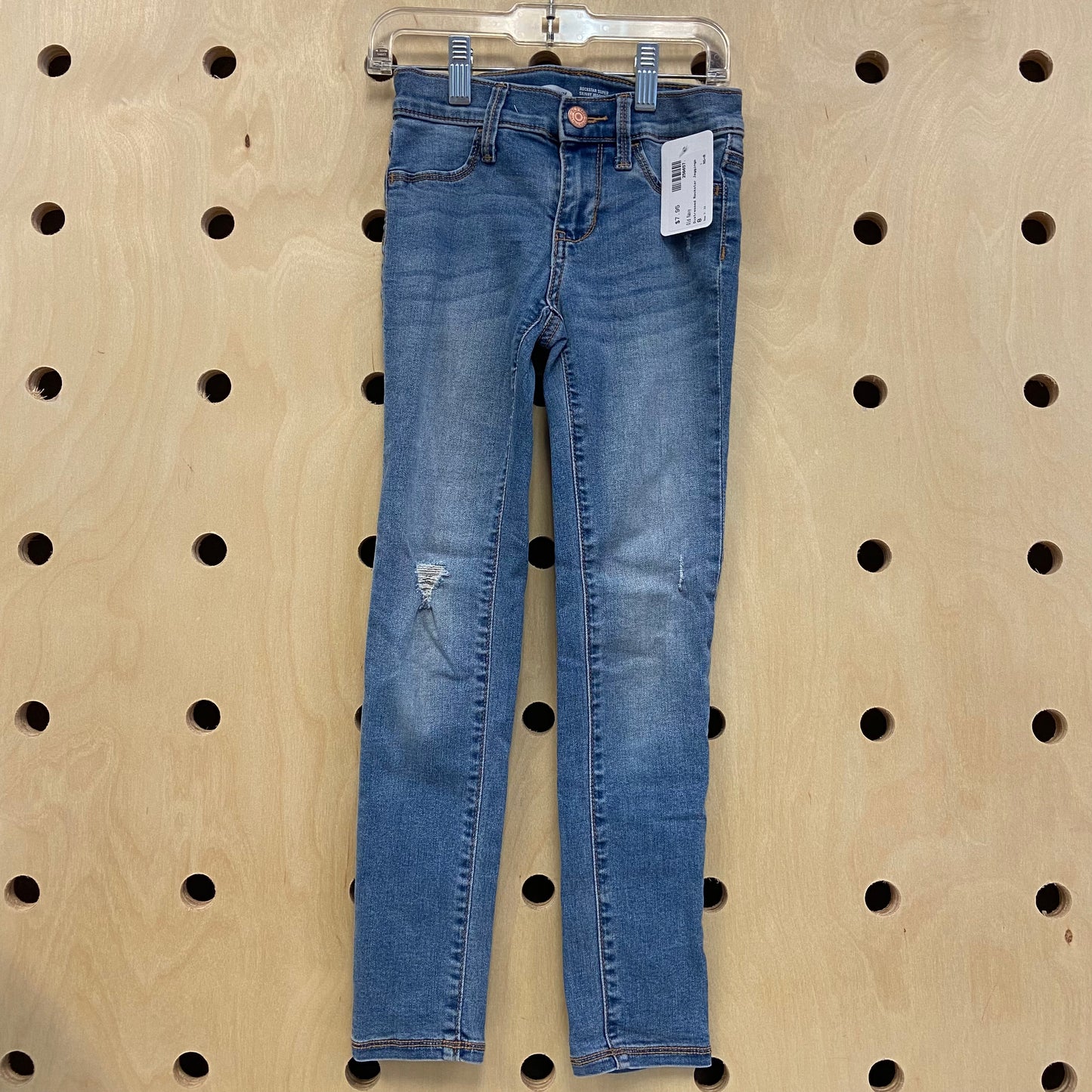 Distressed Rockstar Jeggings