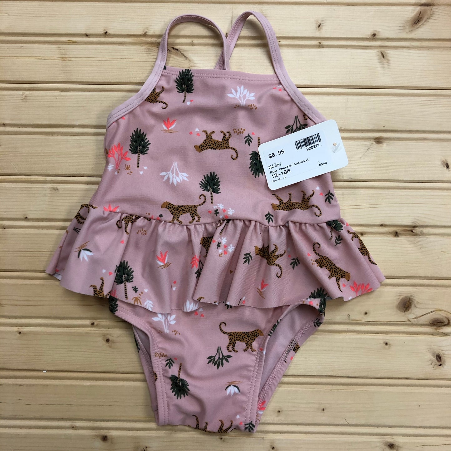 Pink Cheetah Swimsuit