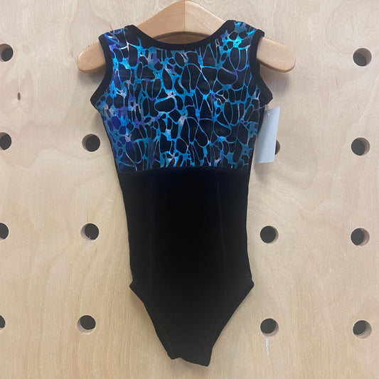 Black + Blue Leotard