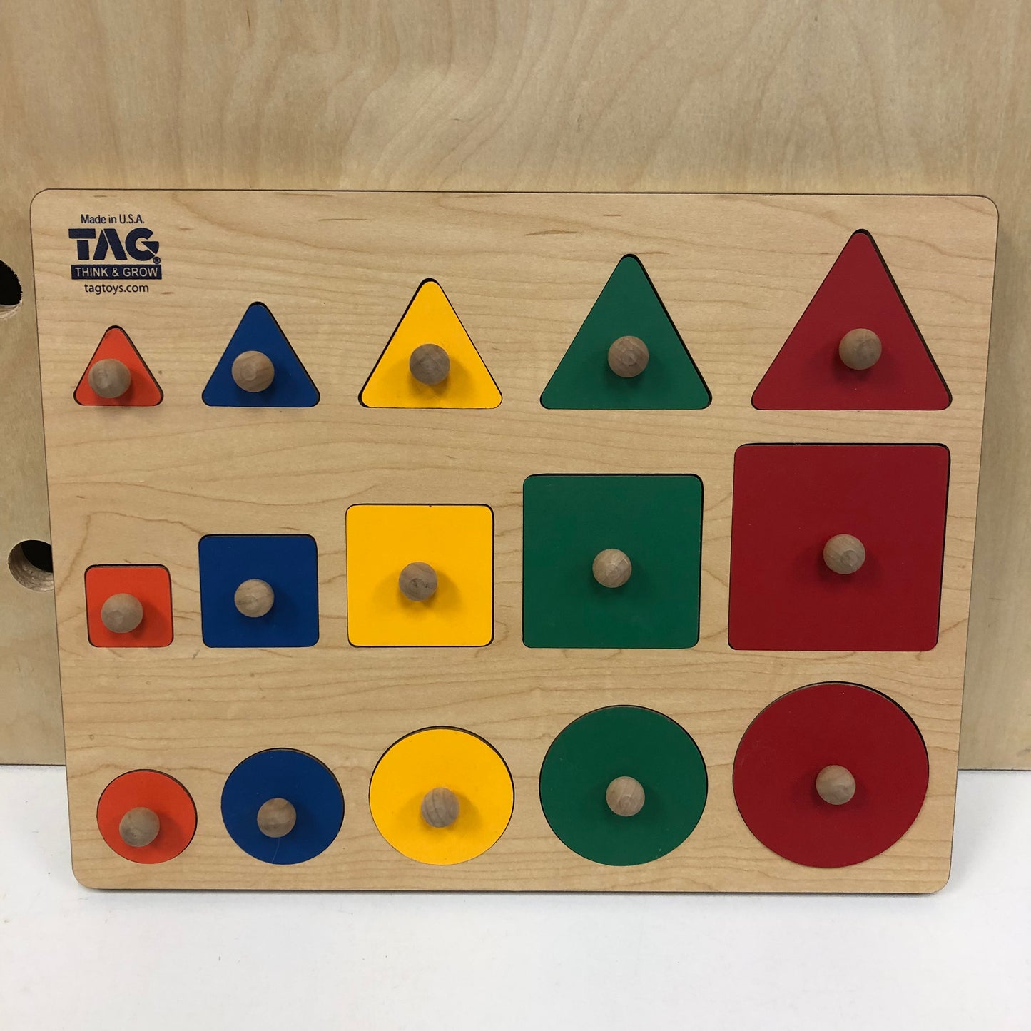 Shapes Knob Puzzle