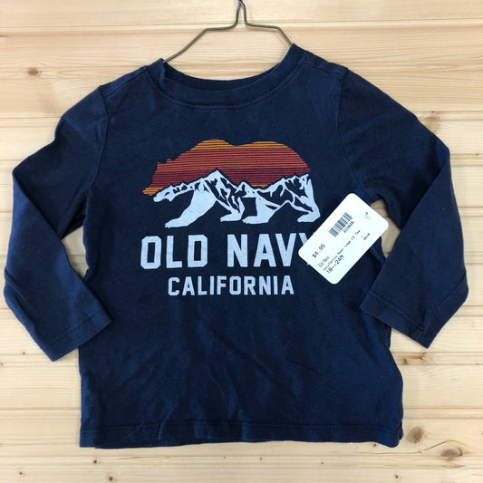 California Bear Logo LS Tee