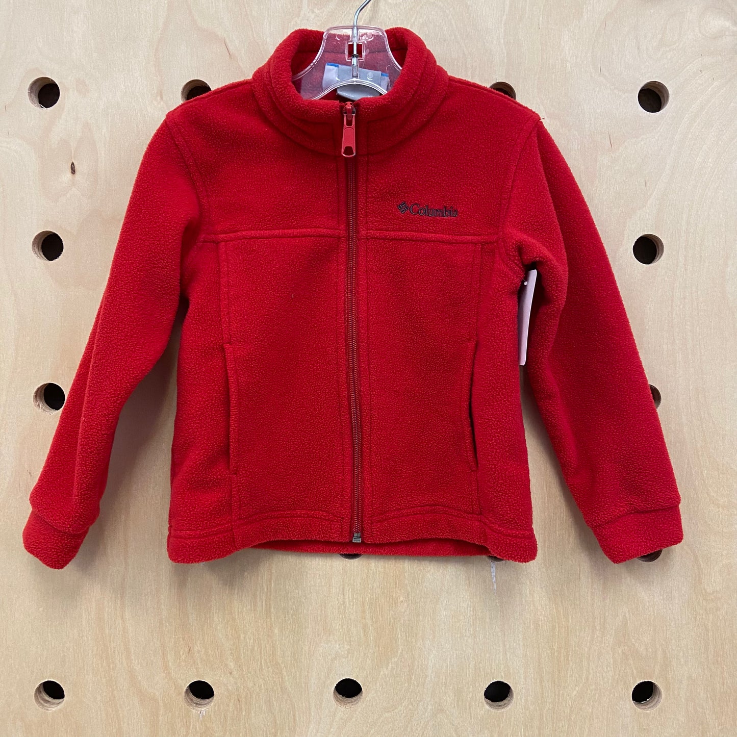 Red Fleece Zip Up