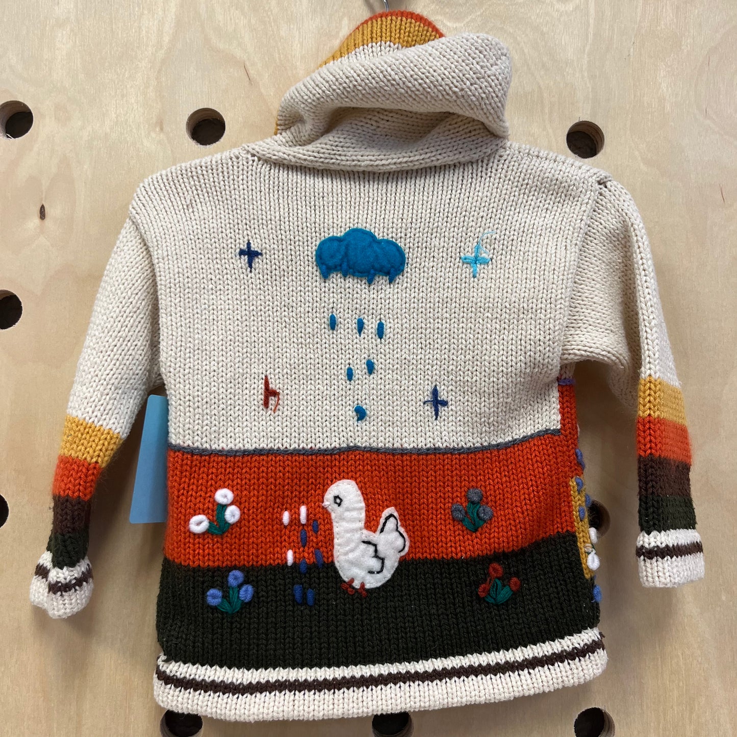 Cream Peruvian Sweater