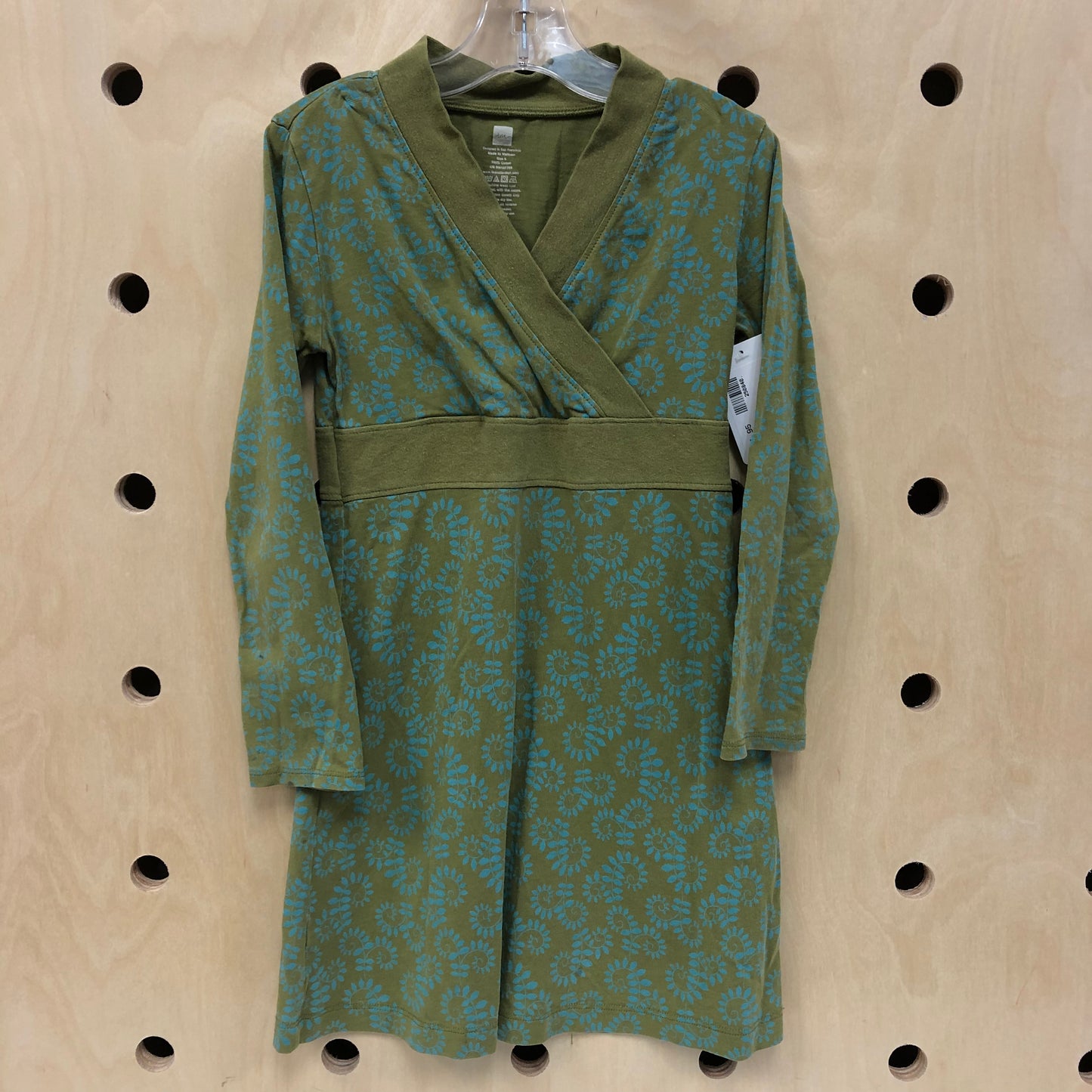 Sage & Blue Floral Dress