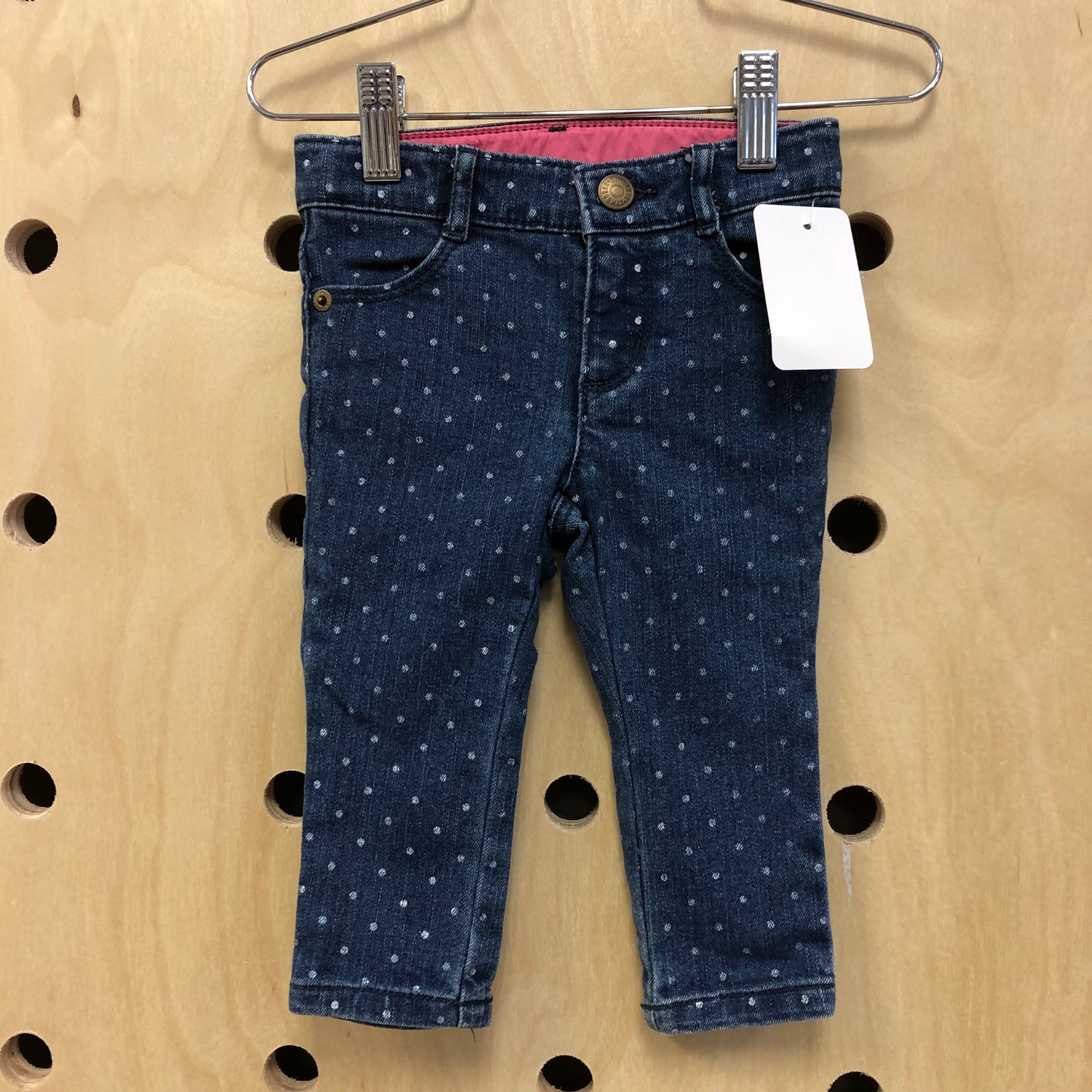 Polka Dot Denim