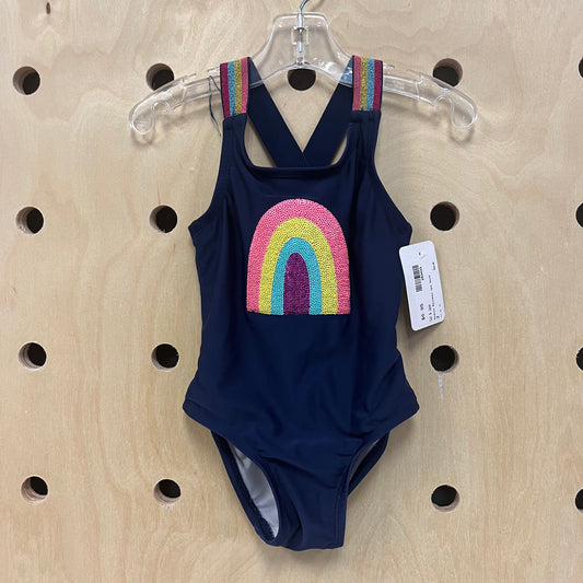 Sequin Rainbow 1pc Swim