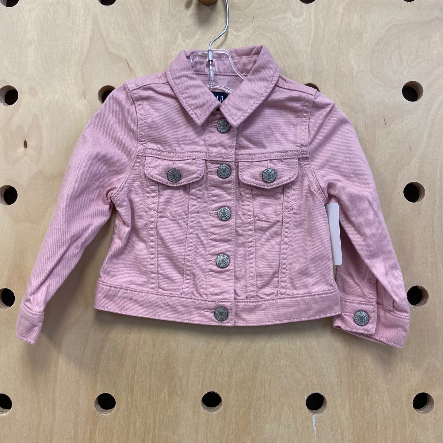Pink Denim Jacket