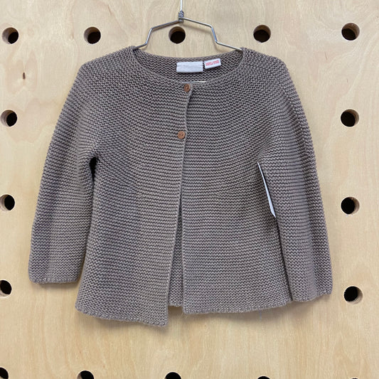 Taupe Knit Cardigan