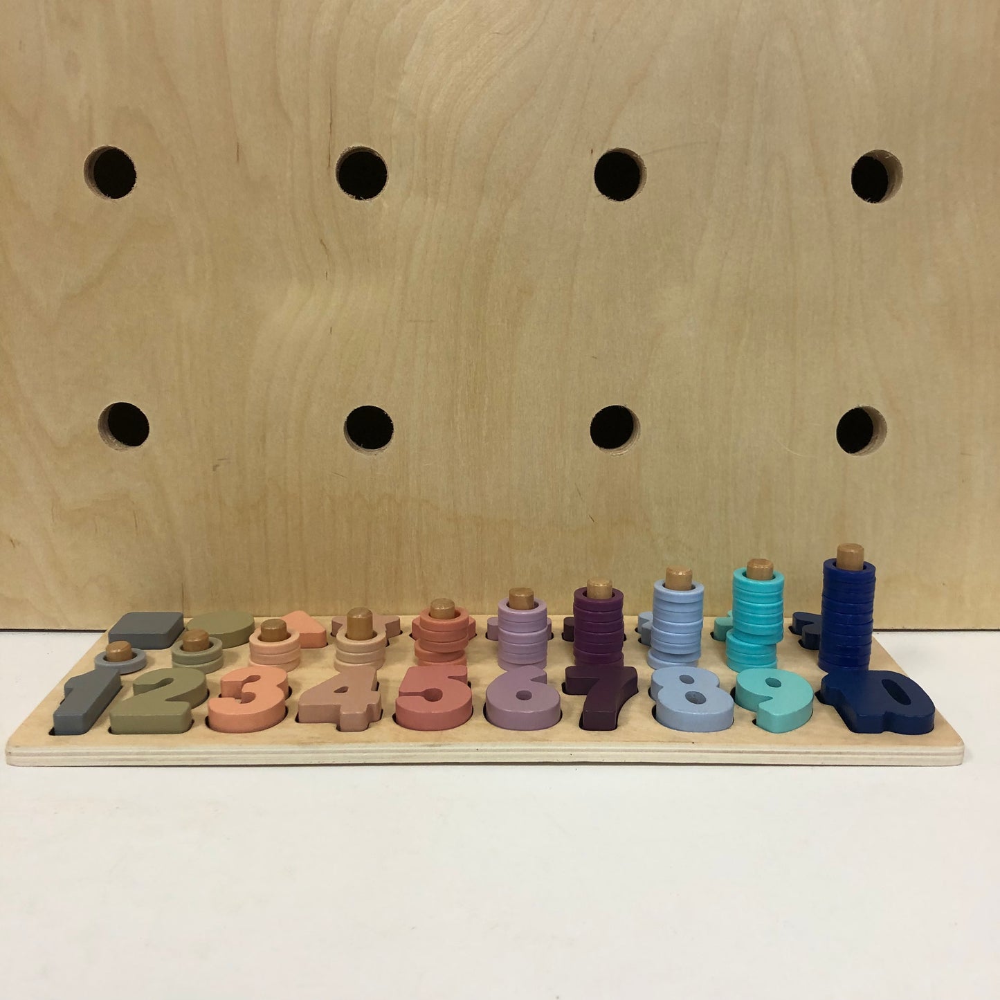 Color Number + Shape Sorter