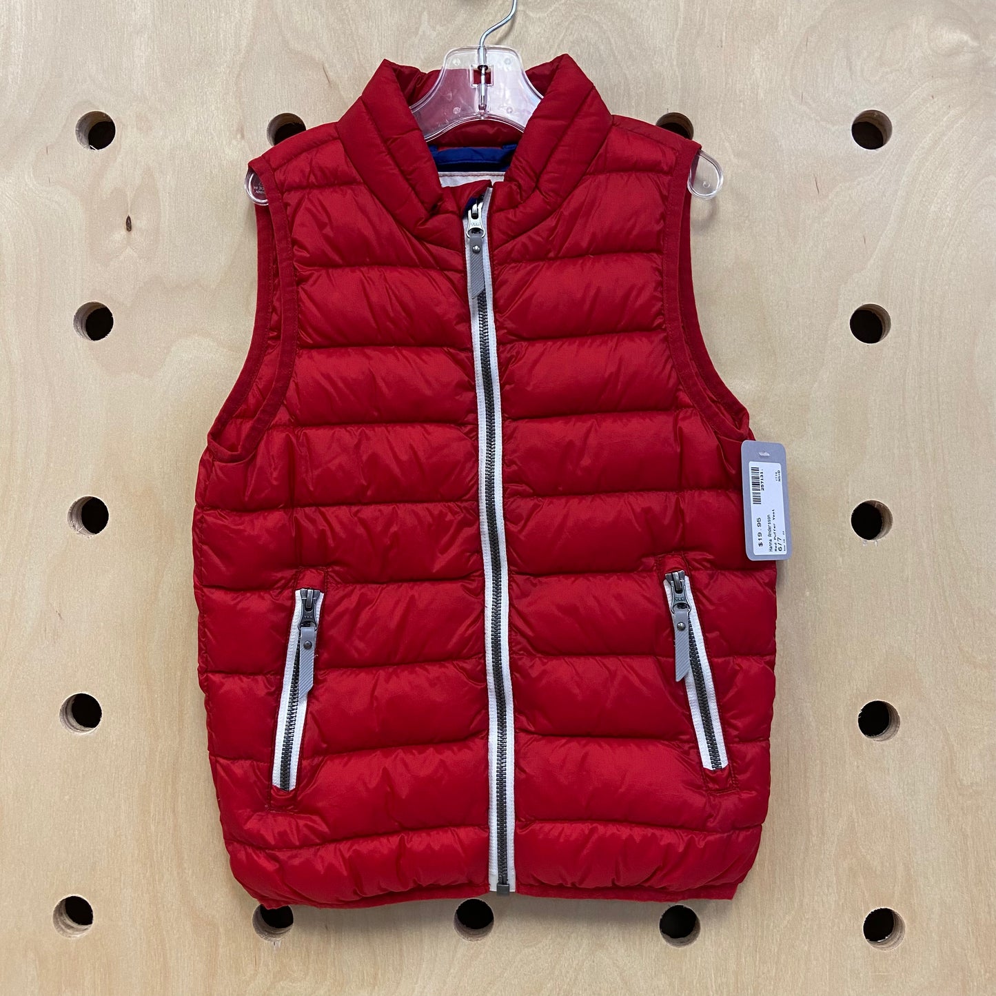 Red Puffer Vest
