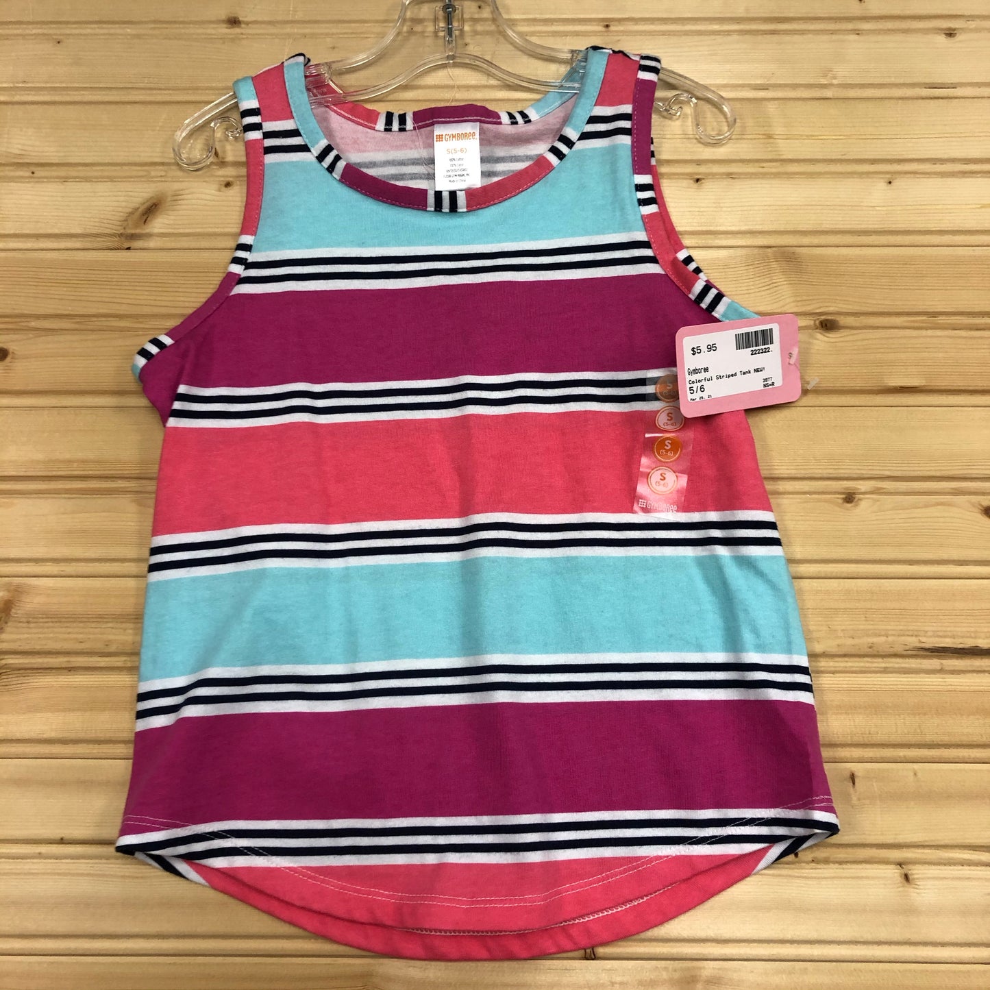 Colorful Striped Tank NEW!
