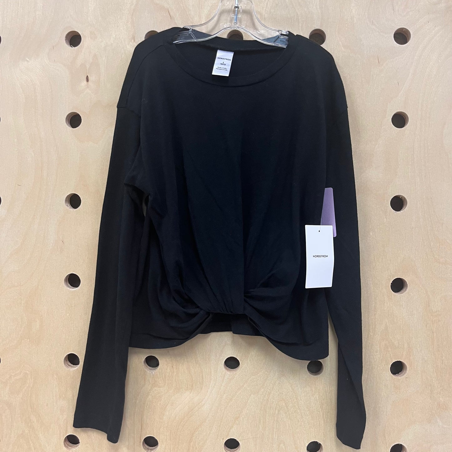 Black Gathered Top NEW!