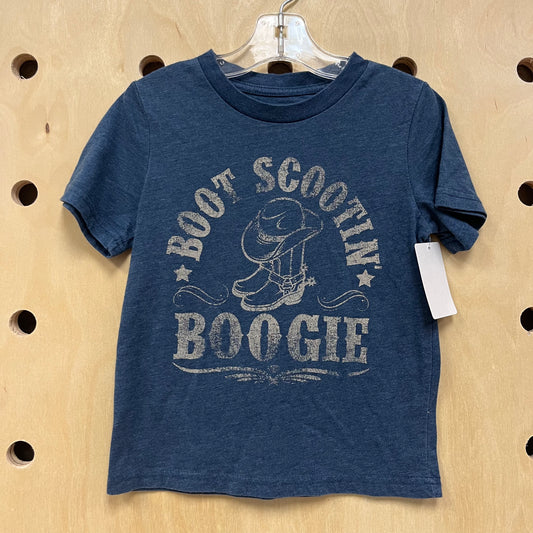 Blue Boot Scootin' Tee