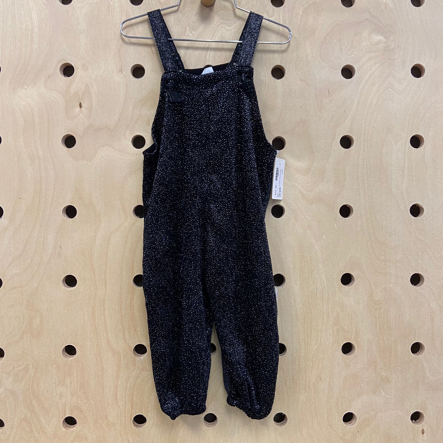 Blk/Silver Crushed Velvet Rom