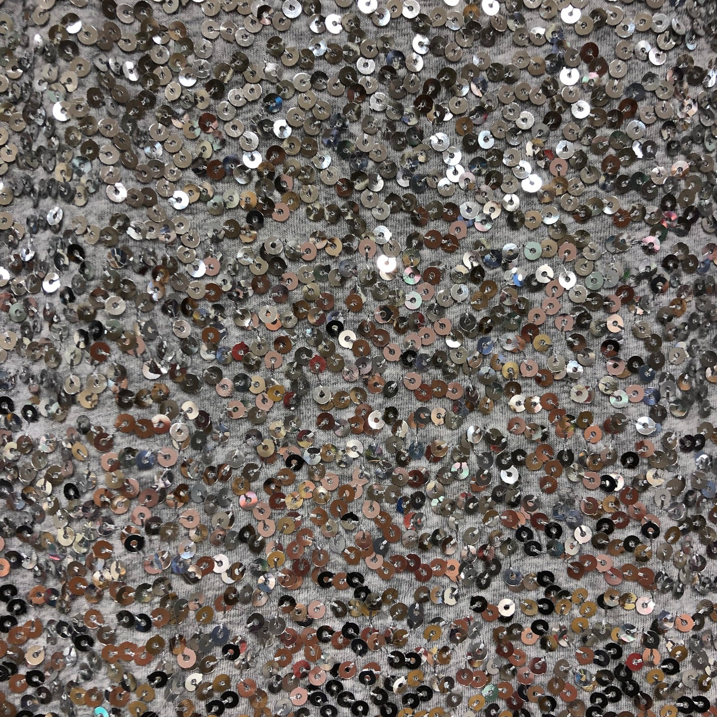 Grey + Silver Sequins Tank