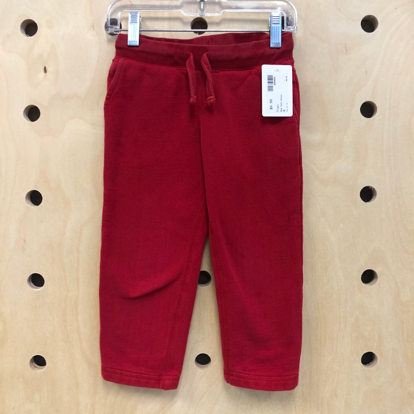 Red Soft Pants