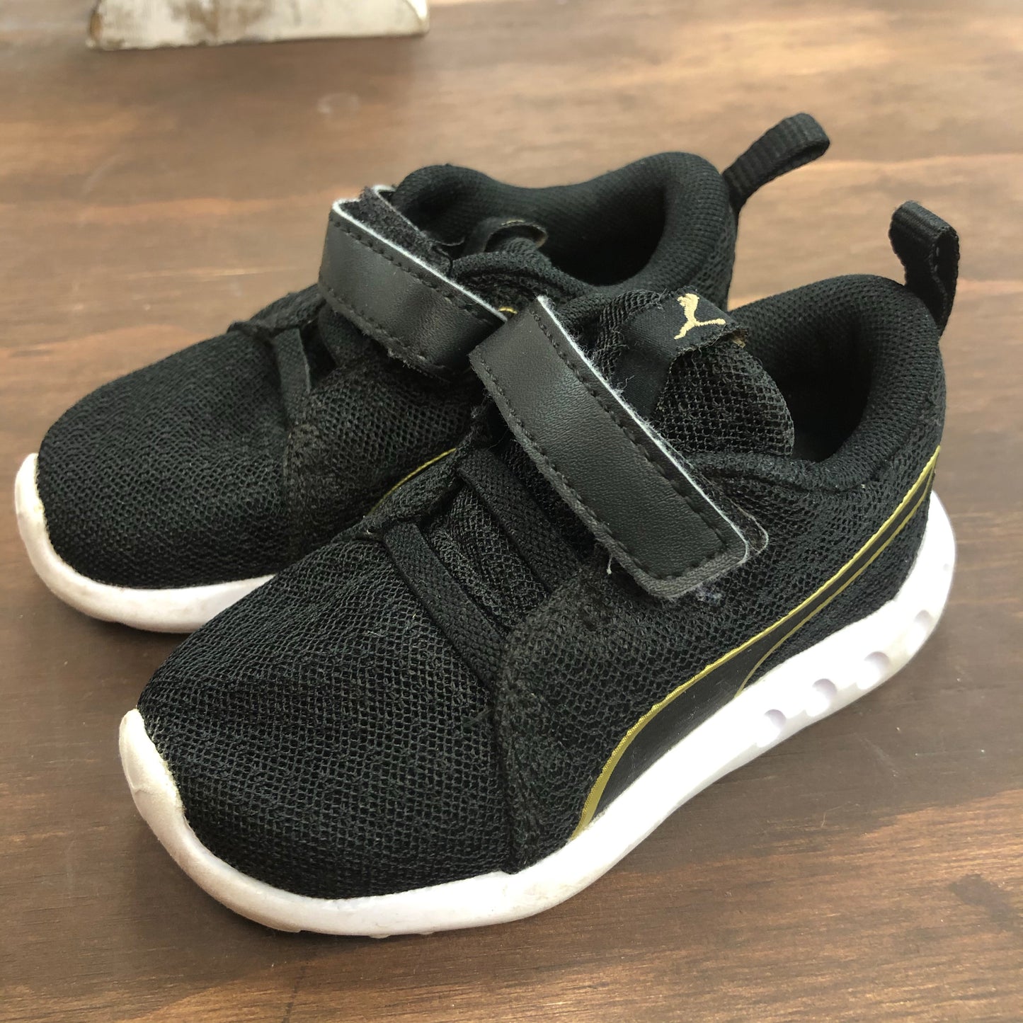 Black Velcro Sneakers
