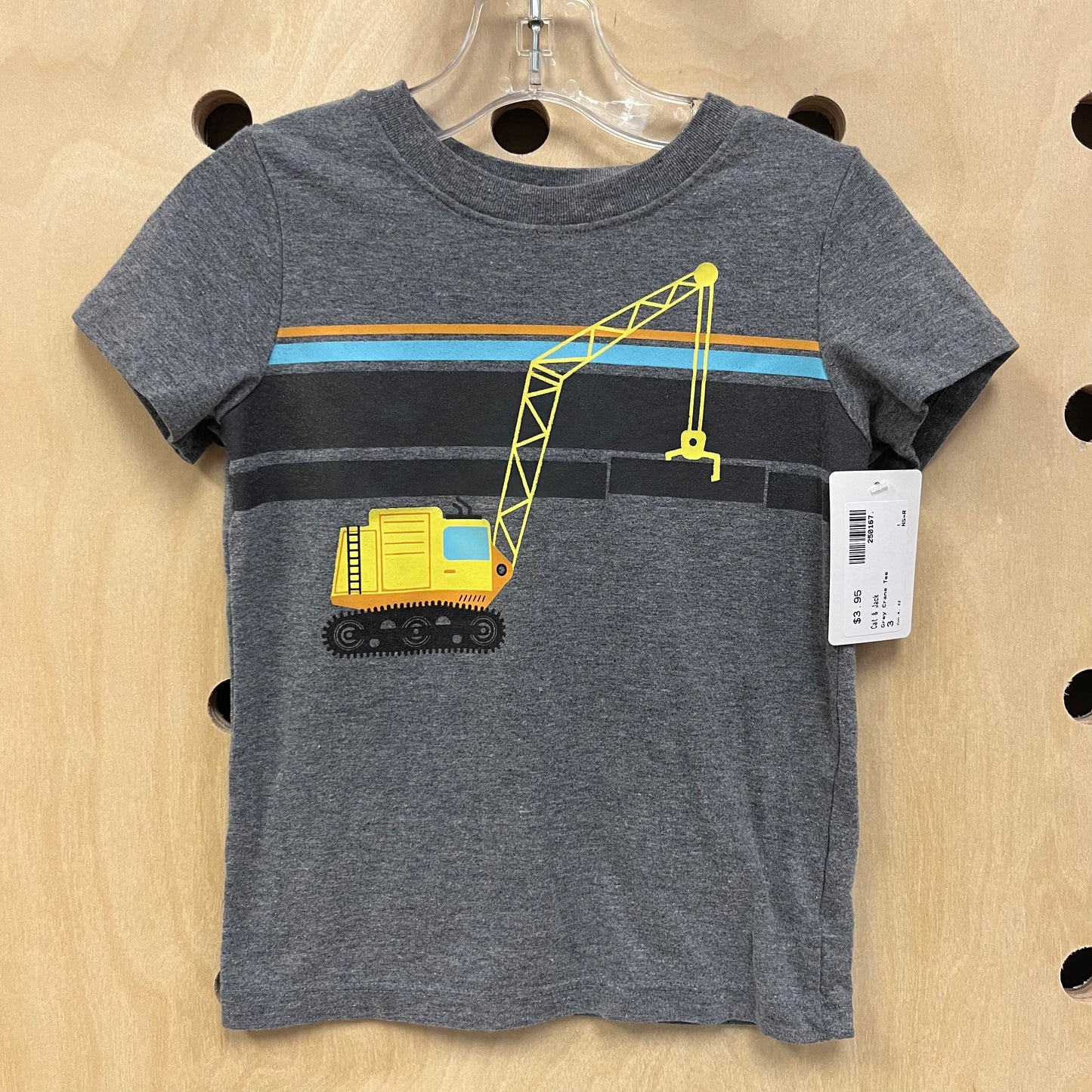 Grey Crane Tee